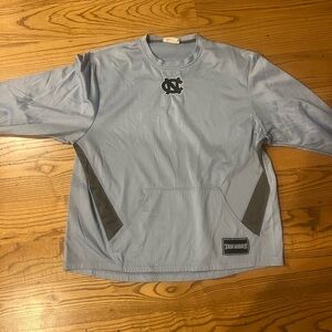UNC Tarheel  Light Blue and Gray Sweatshirt